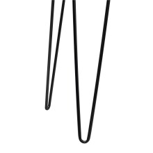 Couchtisch >Sone< in Schwarz - 105x45x49cm (BxHxT)