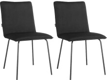 Küchenstuhl >Gudleik< (2er-Set) in Schwarz,...