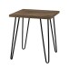 Wohnzimmertisch >Sone< in Walnuss - 49x55x49cm (BxHxT)