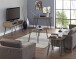 Schreibtisch >Sone< in Braun - 100x68x49 (BxHxT)