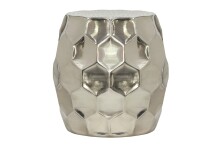 Beistelltisch >Osmund< in Grau, Metall - 46x46x46cm...