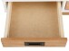 Schreibtisch >Alrik< in Weiß, MDF - 100x75x50cm (BxHxT)