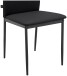 Küchenstuhl >Saerik< (2er-Set) in Schwarz, PU - 44x88x51cm (BxHxT)