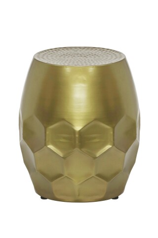 Beistelltisch >Sverker< in goldfarben, Metall - 41x46x41cm (BxHxT)
