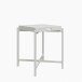 Beistelltisch >Barbro< in Weiß - 43x51x43 (BxHxT)