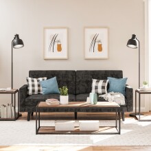 Couchtisch >Ulva< in Braun - 125x45x52cm (BxHxT)