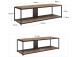 TV-Board >Ulva< in Braun - 152x45x52 (BxHxT)