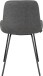 Polsterstuhl >Eskil< (2er-Set) in Grau, Mikrofaser/Metall - 49x82x55cm (BxHxT)