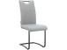 Esszimmerstuhl >Dreng< (2er-Set) in Grau, PU - 43x103x58cm (BxHxT)