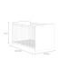 Babybett >WINNIE< Liegefläche 70x140cm, Sonoma Eiche / Weiss - 75,8x80,5x144,4cm (BxHxT)