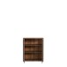 Kommode >TEMPRA2< 2 Türen, 2 Böden, Old-Wood Vintage Dekor - 73,7x85,5x34,8cm (BxHxT)