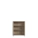 Kommode >TEMPRA2< 2 Türen, 2 Böden, Sonoma Eiche Dekor - 73,7x85,5x34,8cm (BxHxT)