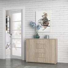 Sideboard >TEMPRA2< 2 Türen, 5 Schübe,...