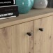 Mehrzweckschrank >TEMPRA2< 2 Türen, 4 Böden, Artisan Eiche Dekor - 73,7x149,5x34,8cm (B/H/T)