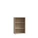 Regal >TEMPRA2< 2 Böden, Sonoma Eiche Dekor - 54x85,5x34,8cm (BxHxT)