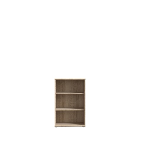 Regal >TEMPRA2< 2 Böden, in Sonoma Eiche Dekor - 54x111,1x34,8cm (BxHxT)