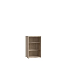 Regal >TEMPRA2< 2 Böden, in Sonoma Eiche Dekor - 54x111,1x34,8cm (BxHxT)