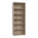 Bücherregal >TEMPRA2< 5 Böden, in Sonoma Eiche Dekor - 73,7x197,5x34,8cm (BxHxT)