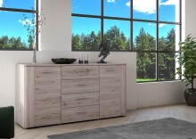 Sideboard >BIG BANG< 2 Türen, 4 Schübe,...