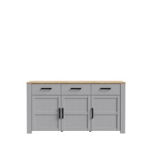 Sideboard >BOHOL< 3 Üren, 3 Schübe,...