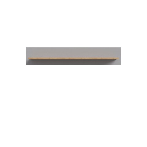 Wandboard >BOHOL< in Riviera Eiche Dekor / Eiche grau - 160x29,6x21,9cm (BxHxT)