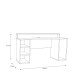 Gamingtisch >TEZAUR< LED-Wechselbeleuchtung, 5 Fächer, schwarz - 160x91x72cm (B/H/T)