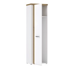 Garderobenschrank >TULUZA< LED, Drehtür,...