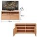 TV-Schrank >Nature One< 2 Türen, 2 Fächer, FSC, in Kernbuche teilmassiv - 131x58x45cm (B/H/T)