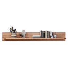Wohnwand >Nature One< (2-teilig) Kernbuche teilmassiv - 190x170x45cm (BxHxT)