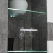 Wohnwand >ZUMBA< in Betonoptik Lichtgrau / Weiss - 300x200,9x41cm (BxHxT)