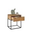 Nachtkommode >Seppo< in Nadelholz massiv, Massivholz - 45x52x40cm (BxHxT)