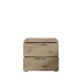 Nachtkommode >Smilla< in Artisan Eiche, Melamin - 46x43x42cm (BxHxT)