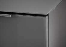 TV-Lowboard >Sean< in Anthrazit, - 180x55x40 cm (BxHxT)