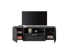 TV-Lowboard >Sean< in Anthrazit, - 180x55x40 cm (BxHxT)