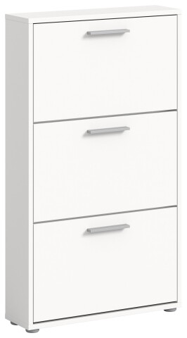 Schuhkipper >See< in Weiß, Melaminbeschichtet - 59x103x17cm (BxHxT)
