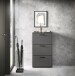 Schuhkipper >See< in Anthrazit, Melaminbeschichtet - 59x103x17cm (BxHxT)