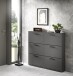 Schuhkipper >See< in Anthrazit, Melaminbeschichtet - 116x103x17cm (BxHxT)