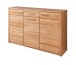 Schuhkommode >Nature One< 3 Türen, 1 Schub, FSC Kernbuche teilmassiv - 160x100x40cm (B/H/T)