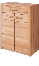 Garderoben-Set >Nature One< 5-teilig, soft-close, FSC Kernbuche teilmassiv - 268x201x40cm (B/H/T)
