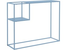 Blumenständer >Vilde< in Blau, Metall -...