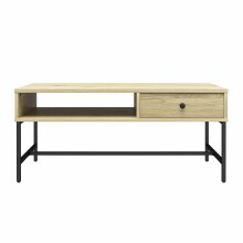 Ablagetisch >Krister< in Natur - 100x44x49 (BxHxT)