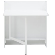 Klapptisch >Froya< in Weiß, MDF/Kiefer -...