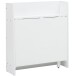 Klapptisch >Froya< in Weiß, MDF/Kiefer - 84x90x80cm (BxHxT)