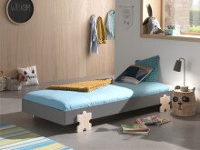 Stapelbett >Moldulo< 90x200cm, inkl. Lattenrost,...