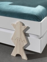 Stapelbett >Moldulo< 2er Set, Lattenrost, weiss...