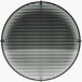 Couchtisch >Ælva< Glas / Mettal matt Schwarz - 79x44x79cm (BxHxT)