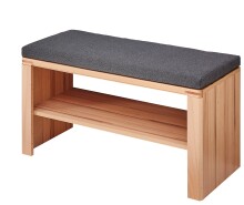 Garderoben-Set >Nature One< 3-teilig, soft-close, FSC Kernbuche teilmassiv - 179x201x40cm (B/H/T)