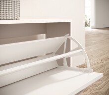 Garderoben-Set >Selene< in weiß - 100x190x25cm (BxHxT)