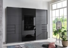 Schwebetürenschrank >Saigon< 6 Schubladen, in...