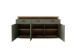 Sideboard >MONIZ< LED-Beleuchtung, Salbei grün/ Eichenfarben Dekor - 156x83x44 (BxHxT)